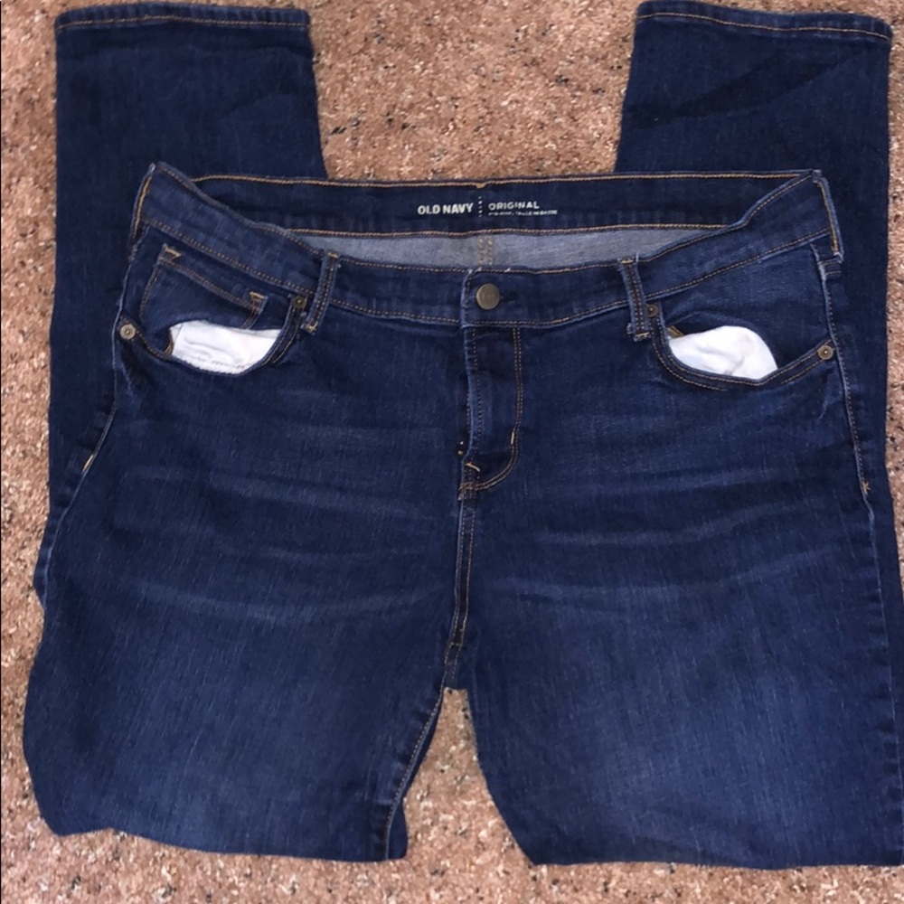 Old Navy dark wash Jeans Size 14